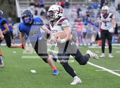 Thumbnail 2 in Lubbock Titans vs. Harvest Christian Academy (TAIAO Division II Final) photogallery.