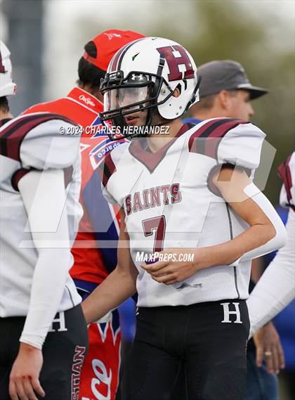 Thumbnail 1 in Lubbock Titans vs. Harvest Christian Academy (TAIAO Division II Final) photogallery.
