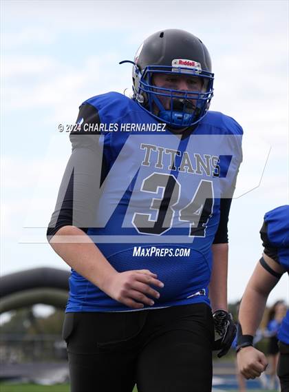 Thumbnail 3 in Lubbock Titans vs. Harvest Christian Academy (TAIAO Division II Final) photogallery.