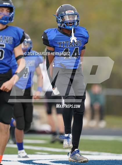 Thumbnail 2 in Lubbock Titans vs. Harvest Christian Academy (TAIAO Division II Final) photogallery.