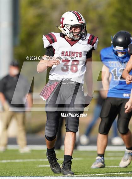 Thumbnail 1 in Lubbock Titans vs. Harvest Christian Academy (TAIAO Division II Final) photogallery.