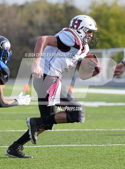 Thumbnail 2 in Lubbock Titans vs. Harvest Christian Academy (TAIAO Division II Final) photogallery.