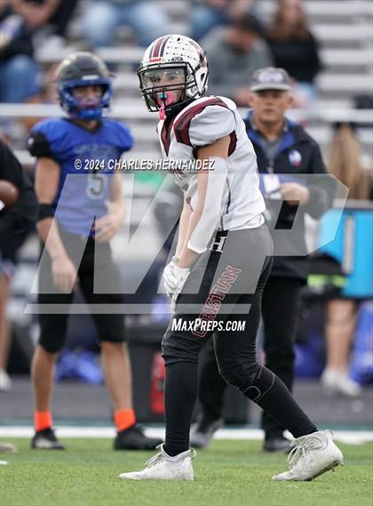 Thumbnail 3 in Lubbock Titans vs. Harvest Christian Academy (TAIAO Division II Final) photogallery.