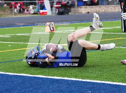 Thumbnail 1 in Lubbock Titans vs. Harvest Christian Academy (TAIAO Division II Final) photogallery.