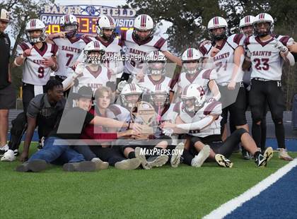 Thumbnail 2 in Lubbock Titans vs. Harvest Christian Academy (TAIAO Division II Final) photogallery.