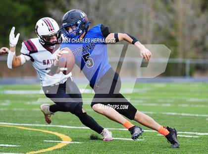 Thumbnail 1 in Lubbock Titans vs. Harvest Christian Academy (TAIAO Division II Final) photogallery.
