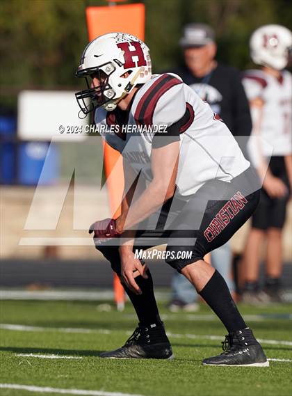 Thumbnail 1 in Lubbock Titans vs. Harvest Christian Academy (TAIAO Division II Final) photogallery.