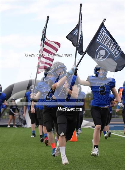 Thumbnail 2 in Lubbock Titans vs. Harvest Christian Academy (TAIAO Division II Final) photogallery.