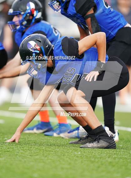 Thumbnail 3 in Lubbock Titans vs. Harvest Christian Academy (TAIAO Division II Final) photogallery.