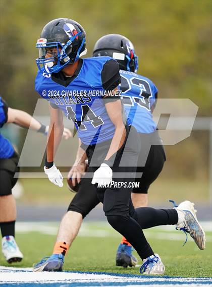 Thumbnail 3 in Lubbock Titans vs. Harvest Christian Academy (TAIAO Division II Final) photogallery.
