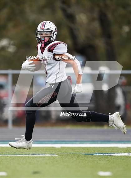 Thumbnail 2 in Lubbock Titans vs. Harvest Christian Academy (TAIAO Division II Final) photogallery.