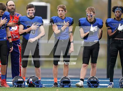 Thumbnail 2 in Lubbock Titans vs. Harvest Christian Academy (TAIAO Division II Final) photogallery.