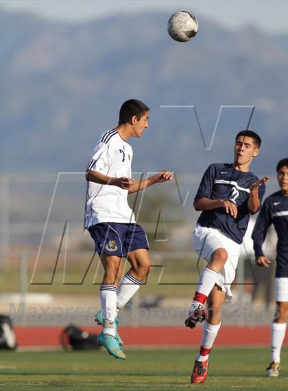Thumbnail 2 in North @ West Ranch (CIF SS Playoffs) photogallery.