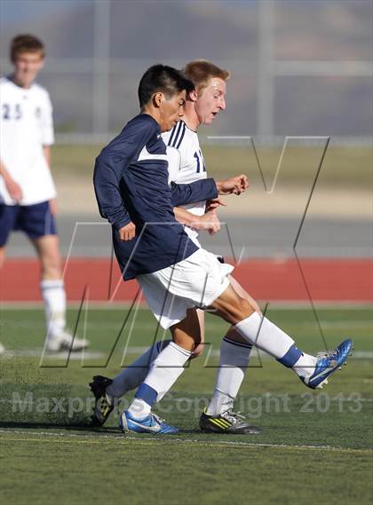 Thumbnail 2 in North @ West Ranch (CIF SS Playoffs) photogallery.