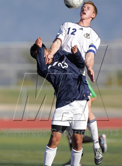 Thumbnail 2 in North @ West Ranch (CIF SS Playoffs) photogallery.