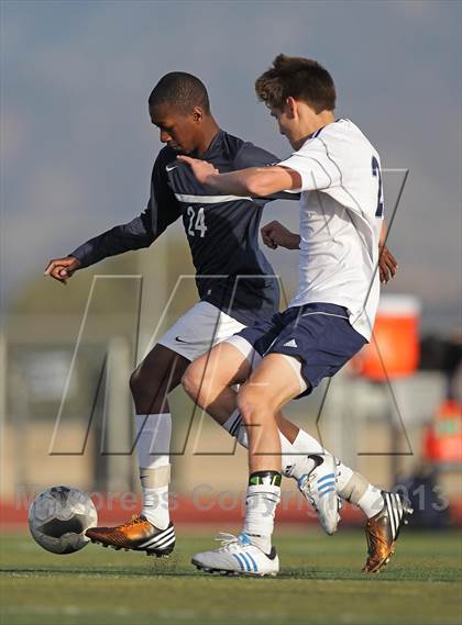 Thumbnail 1 in North @ West Ranch (CIF SS Playoffs) photogallery.