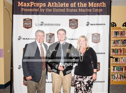 Thumbnail 1 in Marines H. S. Male Athlete of the Month - Cam Guarino photogallery.