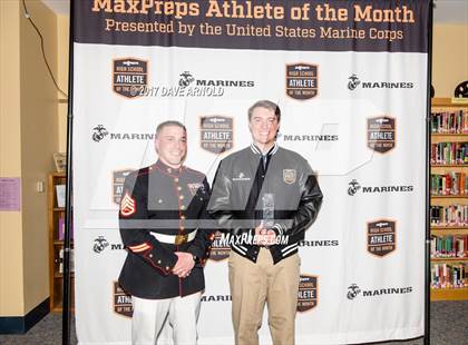 Thumbnail 3 in Marines H. S. Male Athlete of the Month - Cam Guarino photogallery.
