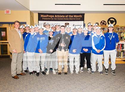 Thumbnail 1 in Marines H. S. Male Athlete of the Month - Cam Guarino photogallery.