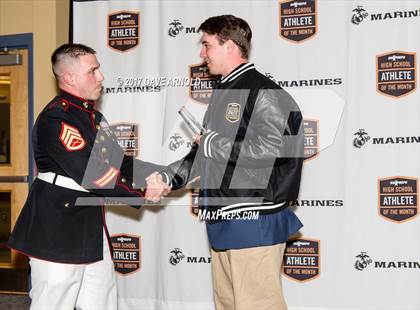 Thumbnail 1 in Marines H. S. Male Athlete of the Month - Cam Guarino photogallery.