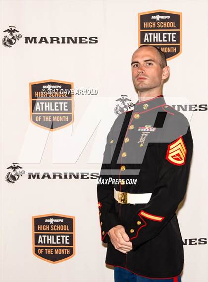 Thumbnail 2 in Marines H. S. Male Athlete of the Month - Cam Guarino photogallery.