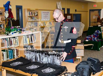 Thumbnail 3 in Marines H. S. Male Athlete of the Month - Cam Guarino photogallery.