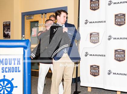 Thumbnail 3 in Marines H. S. Male Athlete of the Month - Cam Guarino photogallery.
