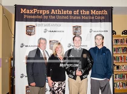 Thumbnail 1 in Marines H. S. Male Athlete of the Month - Cam Guarino photogallery.