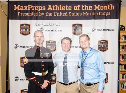 Thumbnail 2 in Marines H. S. Male Athlete of the Month - Cam Guarino photogallery.