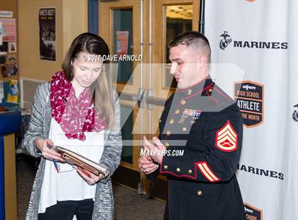 Thumbnail 2 in Marines H. S. Male Athlete of the Month - Cam Guarino photogallery.