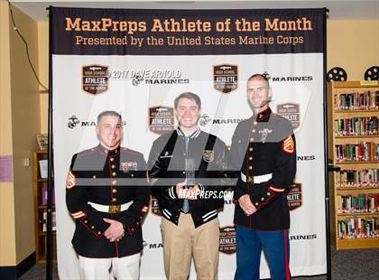 Thumbnail 1 in Marines H. S. Male Athlete of the Month - Cam Guarino photogallery.