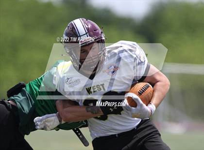 Thumbnail 2 in Titan Threadz PSFCA East/West Small School All-Star Game photogallery.