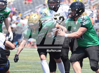 Thumbnail 3 in Titan Threadz PSFCA East/West Small School All-Star Game photogallery.