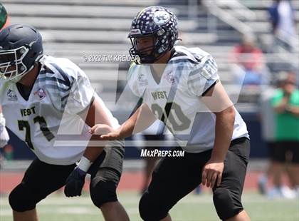 Thumbnail 3 in Titan Threadz PSFCA East/West Small School All-Star Game photogallery.