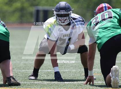 Thumbnail 1 in Titan Threadz PSFCA East/West Small School All-Star Game photogallery.