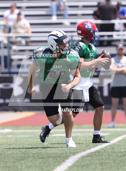 Thumbnail 2 in Titan Threadz PSFCA East/West Small School All-Star Game photogallery.