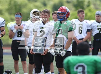 Thumbnail 3 in Titan Threadz PSFCA East/West Small School All-Star Game photogallery.