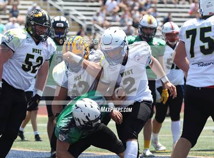 Thumbnail 3 in Titan Threadz PSFCA East/West Small School All-Star Game photogallery.
