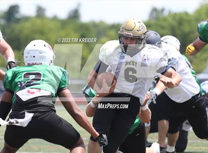 Thumbnail 1 in Titan Threadz PSFCA East/West Small School All-Star Game photogallery.