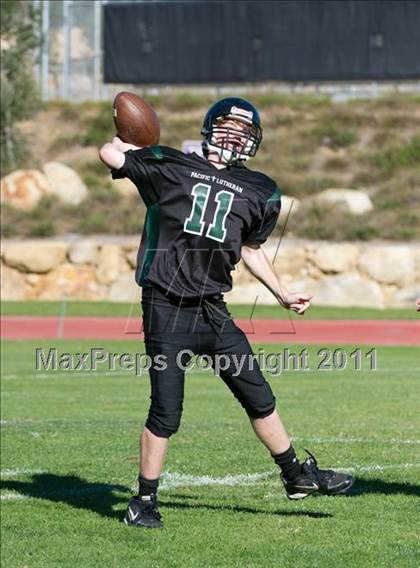 Thumbnail 1 in Pacific Lutheran @ Cate (CIF SS Playoffs) photogallery.