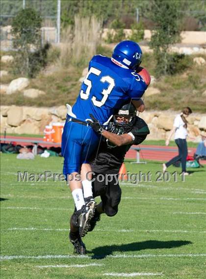 Thumbnail 1 in Pacific Lutheran @ Cate (CIF SS Playoffs) photogallery.