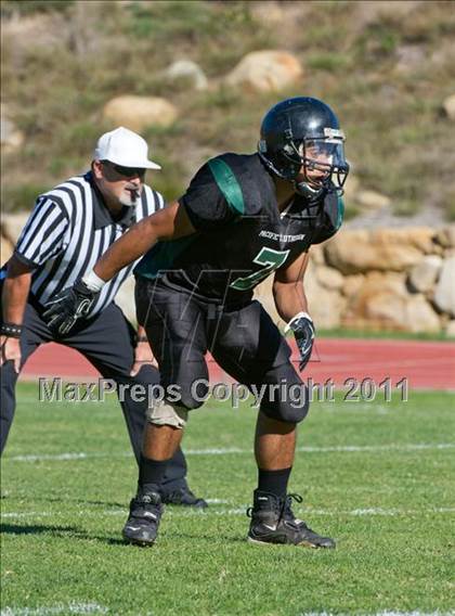 Thumbnail 1 in Pacific Lutheran @ Cate (CIF SS Playoffs) photogallery.