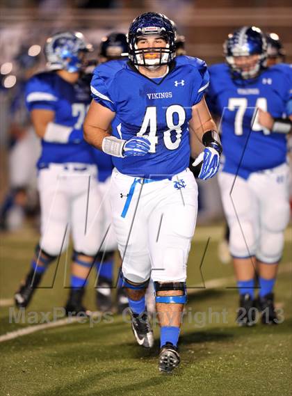 Thumbnail 1 in Nolan Catholic vs. Prestonwood Christian (TAPPS D1 Final) photogallery.