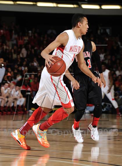Thumbnail 1 in Mater Dei vs. Etiwanda (CIF-SS D1AA Final) photogallery.