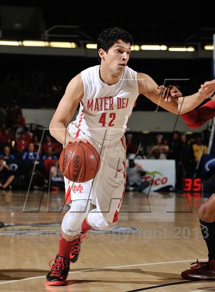 Thumbnail 3 in Mater Dei vs. Etiwanda (CIF-SS D1AA Final) photogallery.
