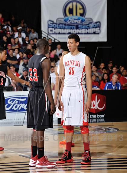 Thumbnail 3 in Mater Dei vs. Etiwanda (CIF-SS D1AA Final) photogallery.