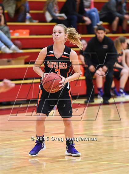 Thumbnail 3 in Santa Rosa vs. Oregon City (Cardinal Newman Classic) photogallery.