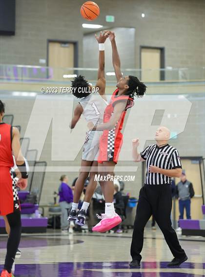 Thumbnail 3 in Dynamic Prep vs. Cardinal Ritter College Prep (Utah Holiday Hoopfest) photogallery.