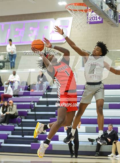 Thumbnail 1 in Dynamic Prep vs. Cardinal Ritter College Prep (Utah Holiday Hoopfest) photogallery.