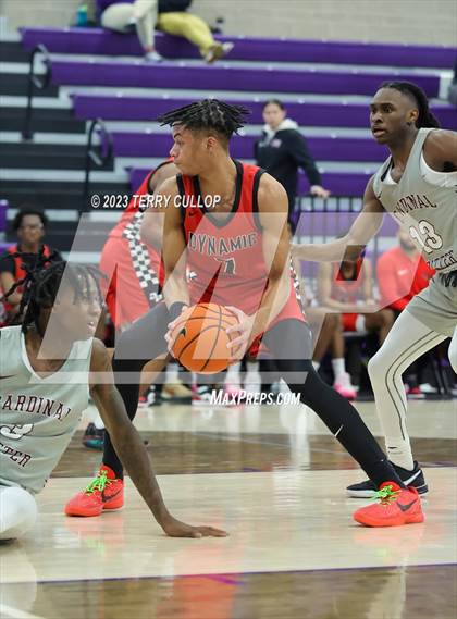 Thumbnail 1 in Dynamic Prep vs. Cardinal Ritter College Prep (Utah Holiday Hoopfest) photogallery.